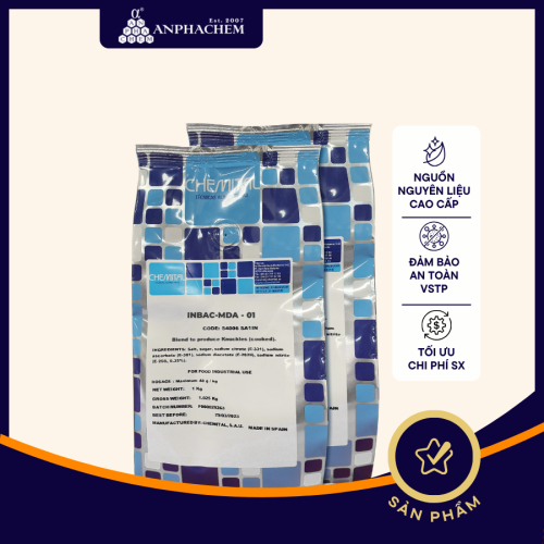 CHẤT BẢO QUẢN THỊT/CÁ CHẾ BIẾNTỪ 60 NGÀY  - INBAC-MDA-01