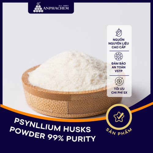 CHẤT TẠO ĐỘ GEL CHO SẢN PHẨM - PSYNLLIUM HUSKS POWDER 99% PURITY