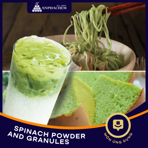 BỘT VÀ HẠT RAU CHÂN VỊT