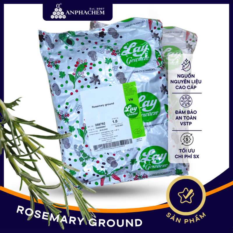 LÁ HƯƠNG THẢO SẤY KHÔ 256792 ROSEMARY GROUND