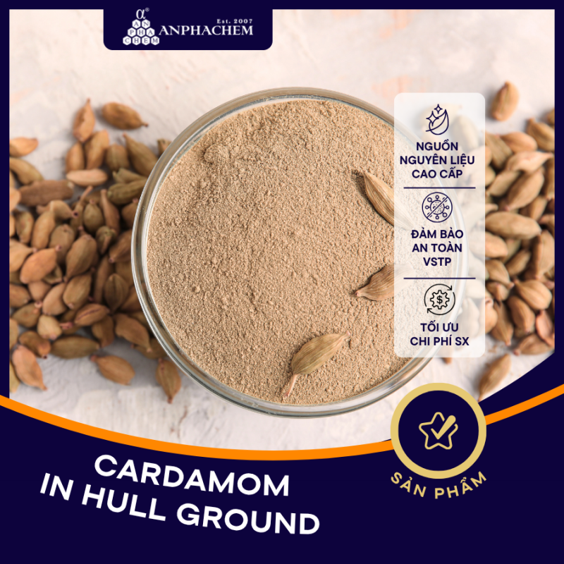 GIA VỊ BẠCH ĐẬU KHẤU - CARDAMOM IN HULL GROUND 250982