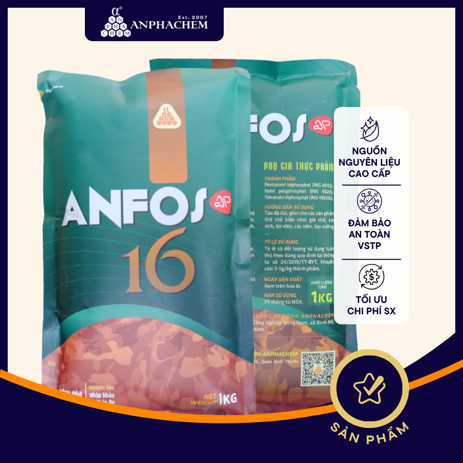 TẠO ĐỘ DẺO DAI, HẠN CHẾ TĂNG NHIỆT - ANFOS AP 16